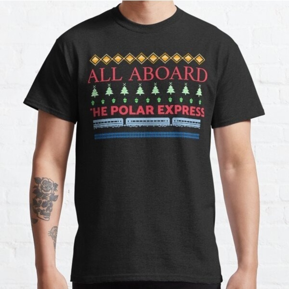 All Aboard The Polar Express Classic T-Shirt